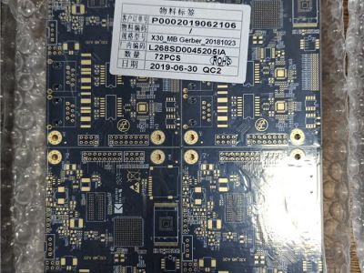 4层沉金带BGA板1-2